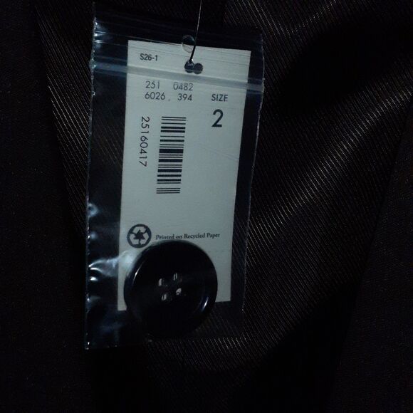 The Limited Collection Brown Blazer 2 Professional Office Jacket Dark Academia - Picture 10 of 10